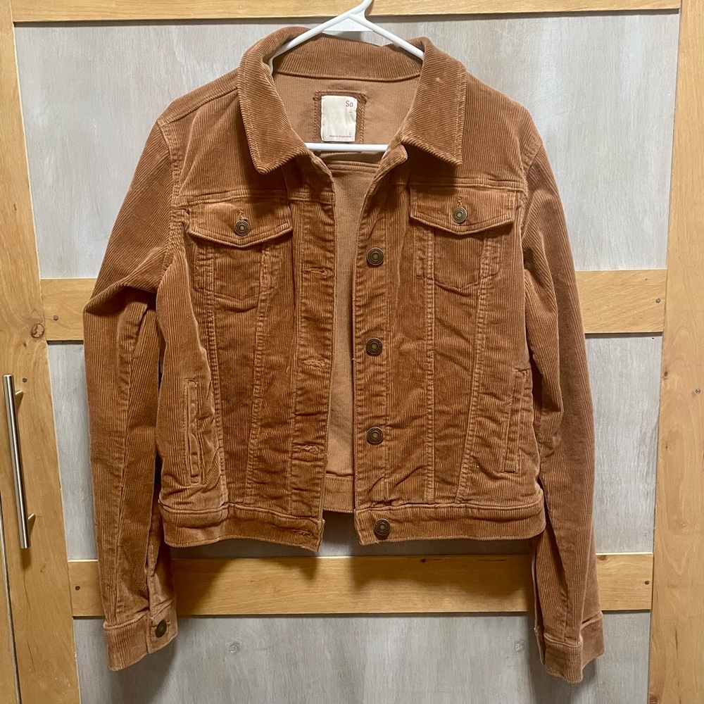 SO Brown Corduroy Jacket